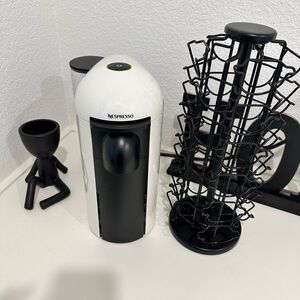 Nespresso Machine with Pod Holder